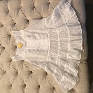 Maeve sheer dot shirt